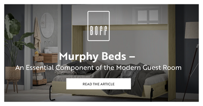 Murphy Beds – An Essential Component of the Modern Guest Room